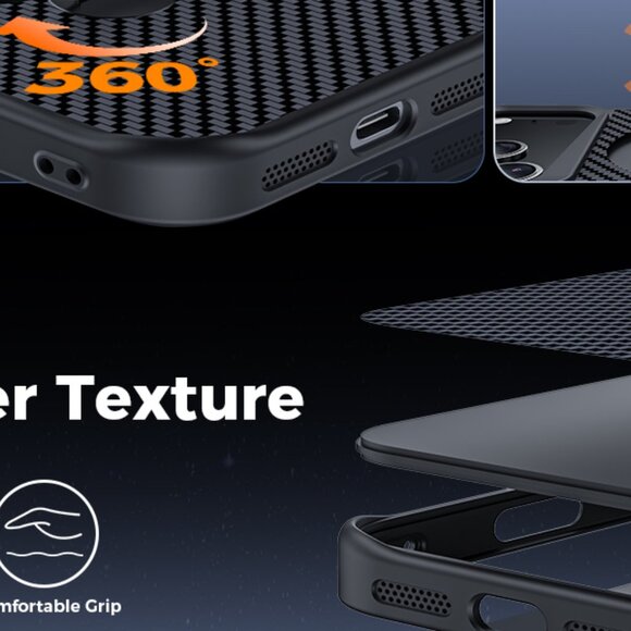 NEW Designed for iPhone 17 Pro Case with 360° Magnetic Stand - Picture 11 of 14